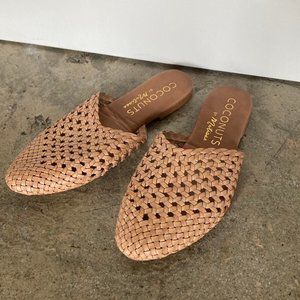 Matisse Coconut Woven Slides